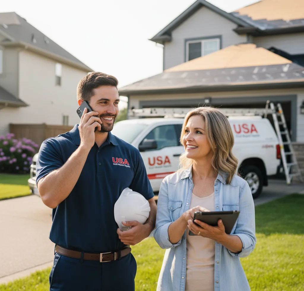 USA Roof Repair Experts customer support in Bagdad